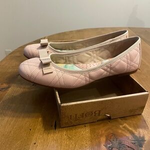 Born Tiffney Leather Ballet Flats, Size 8 M